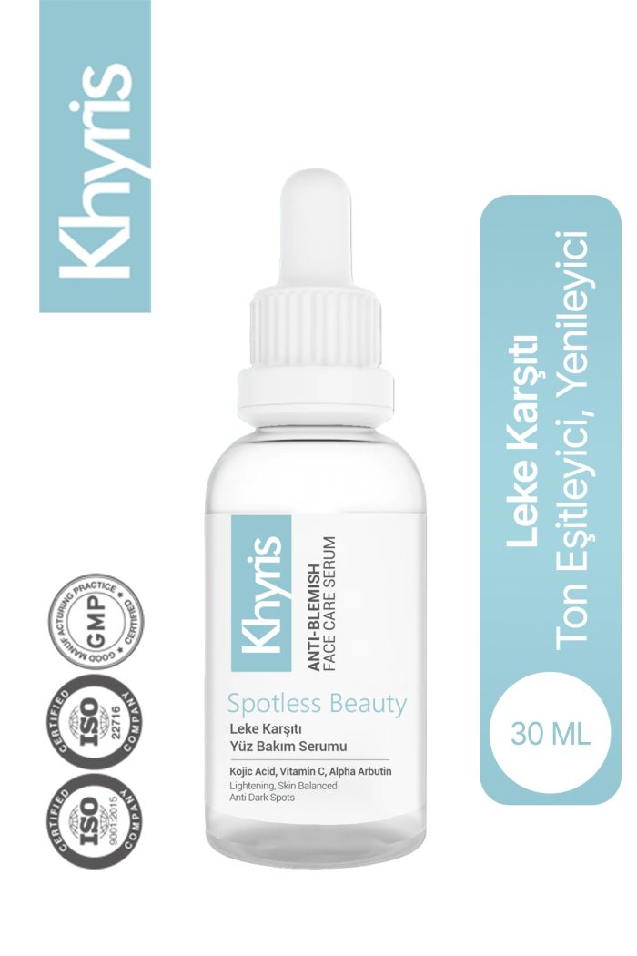 Khyris Leke Karşıtı Cilt Serumu 30 ml – Arbutin & Kojik Asit Içerikli, Yenileyici Ve Ton Eşitleyici