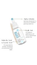 Khyris Leke Karşıtı Cilt Serumu 30 ml – Arbutin & Kojik Asit Içerikli, Yenileyici Ve Ton Eşitleyici